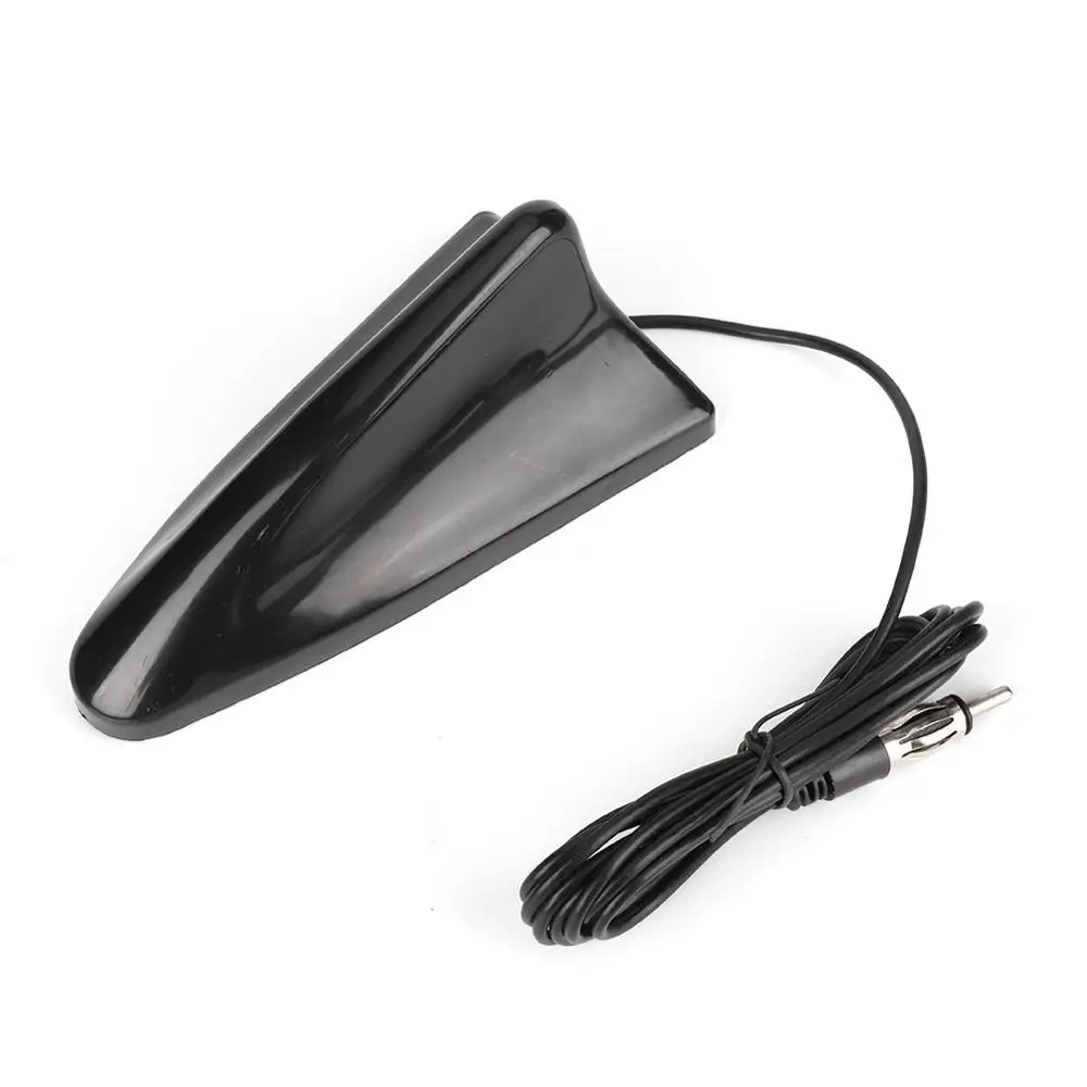 Universal Car Shark Fin Antenna Auto Radio Signal Aerials Roof Antennas FM 12V Sturdy and durable No Drilling Required | Автомобили и