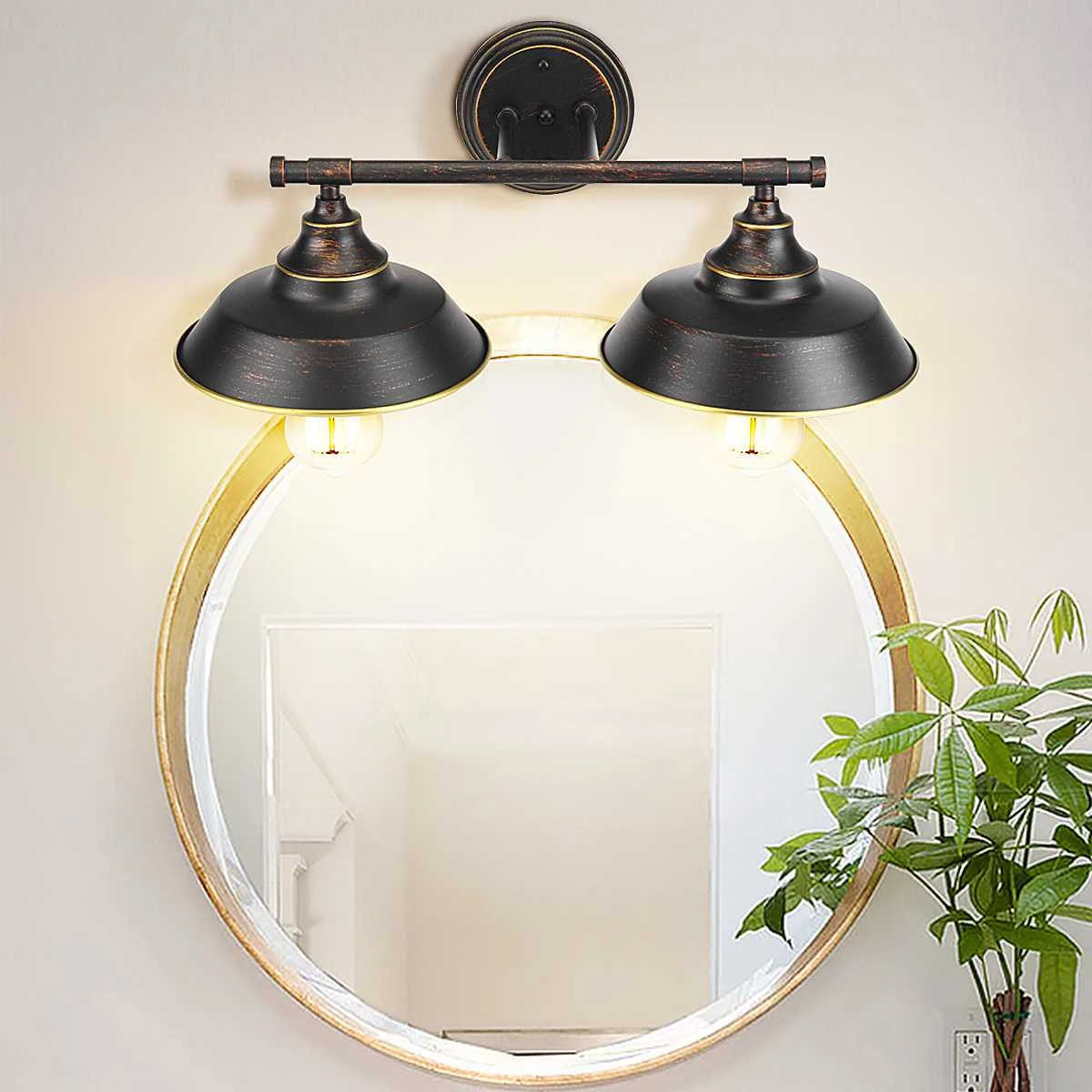 

Retro Vintage loft E26/E27 LED Wall Lamp Iron industrial decor Indoor lighting bracket wall light Living Room Bedroom Bedside