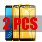 Стекло 9D для Samsung Galaxy A8 2018 Plus 2 шт., Защитное стекло для Samsung A8 plus A8 + A8plus 2018, защитная пленка для экрана