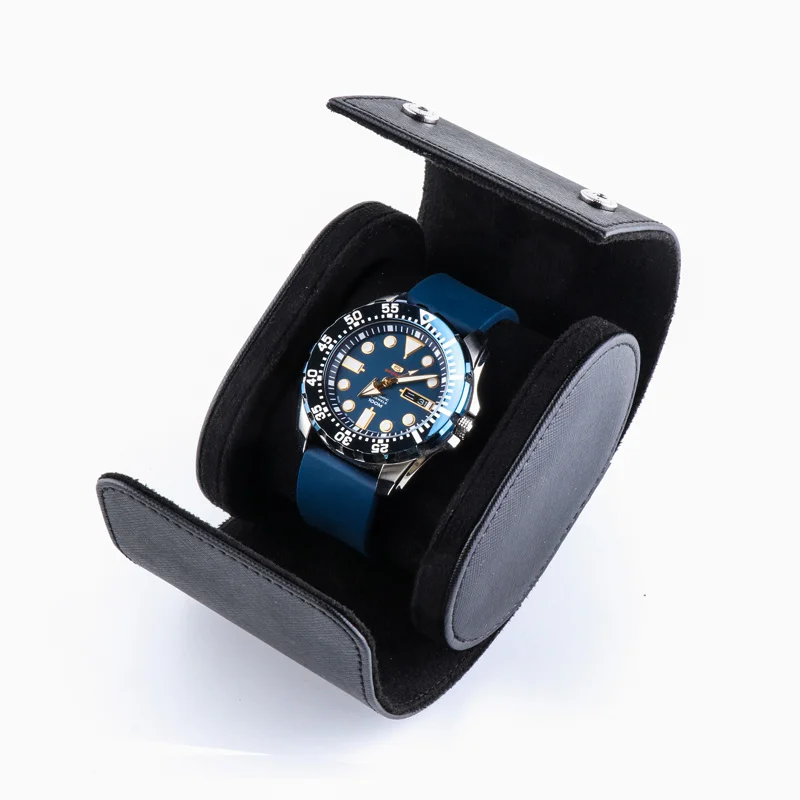 Watch Storage Box Wristwatch Jewelry Box boîte de montre caja de reloj Uhrenbox Chic Portable Vintage Genuine Leather Display