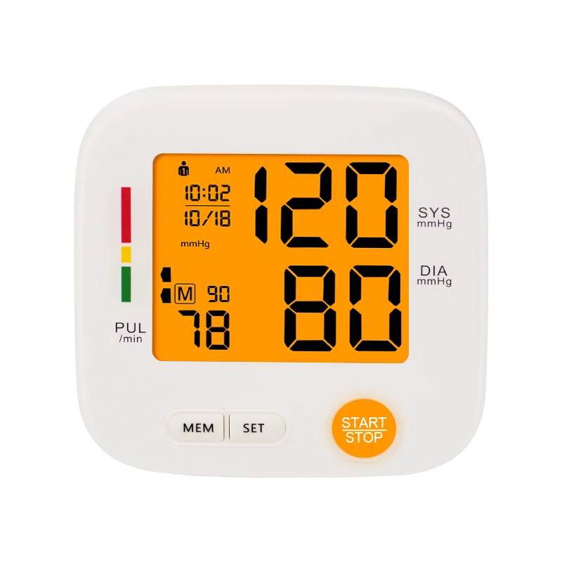 

Festival Gift digital blood pressure monitor LCD display high tech blood pressure monitor with 180 sets memories