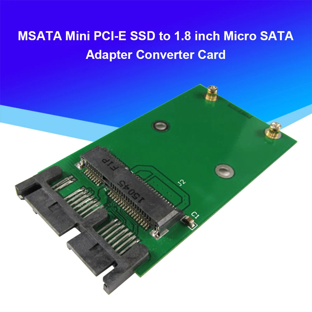Карта компьютерного адаптера с определяемым интерфейсом PATA MSATA Mini PCI Express SSD до 1 8