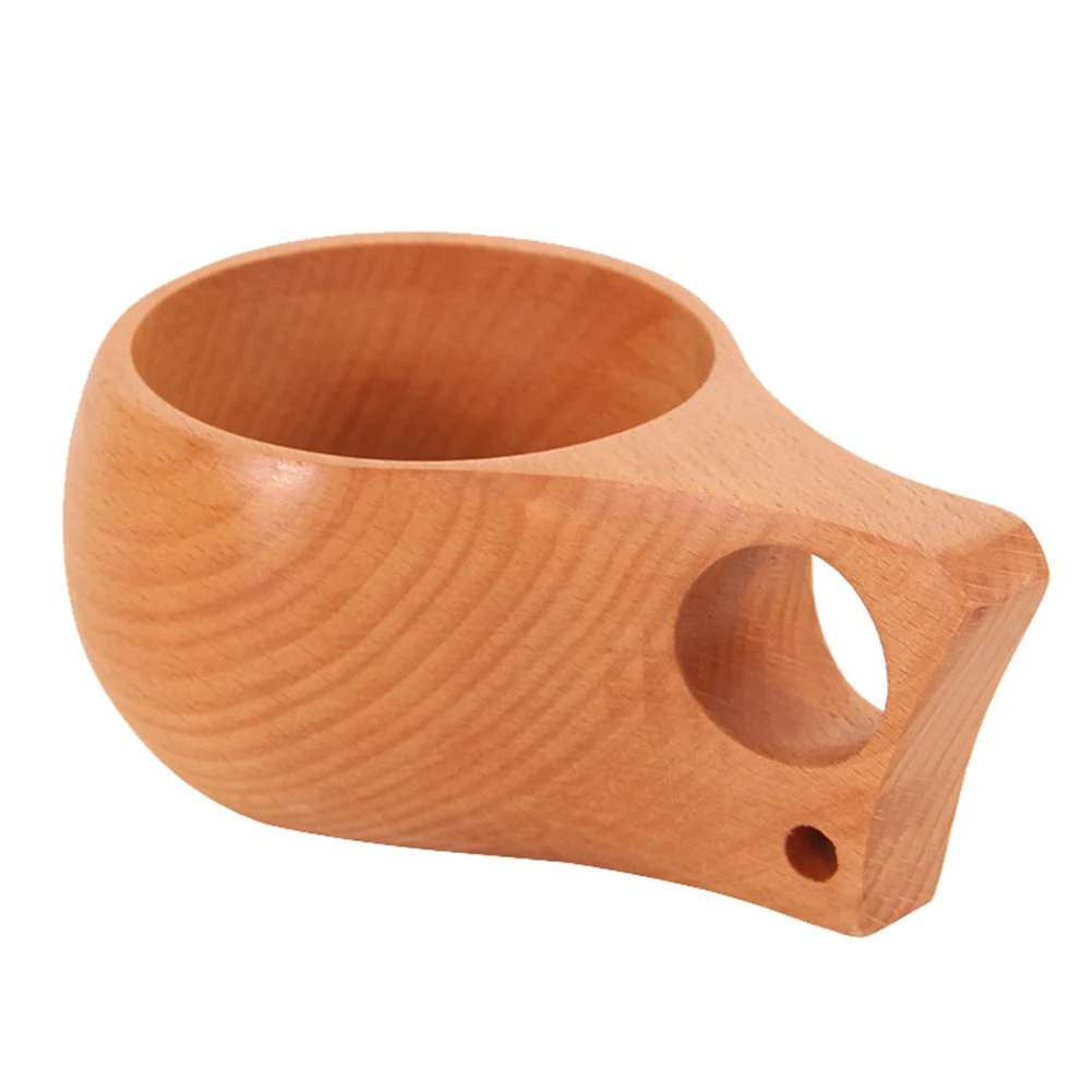 Уличная портативная деревянная чашка старинная кружка Kuksa для кофе чая молока с