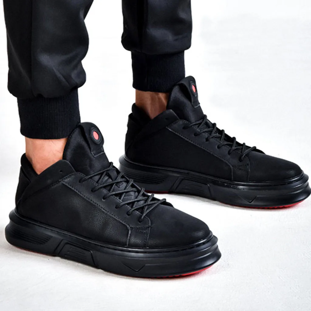 Модная легкая спортивная обувь для мужчин кожаная дышащая повседневная на