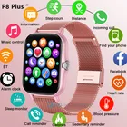 Смарт-часы P8C20 для мужчин и женщин, смарт-часы с пульсометром, водонепроницаемые Смарт-часы, фитнес-трекер, электронные смарт-часы для Android и IOS