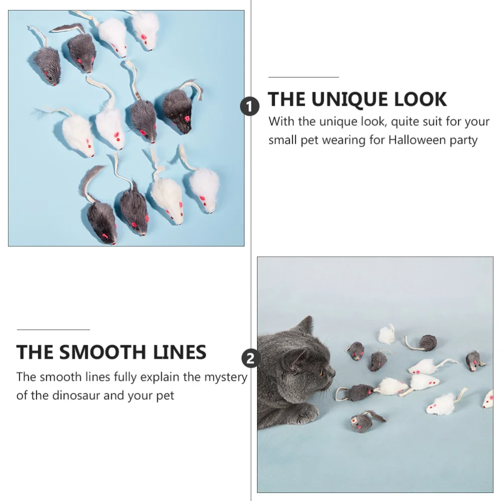 12pcs Simulation Cat Teasing Adorable Interactive Chew | Дом и сад