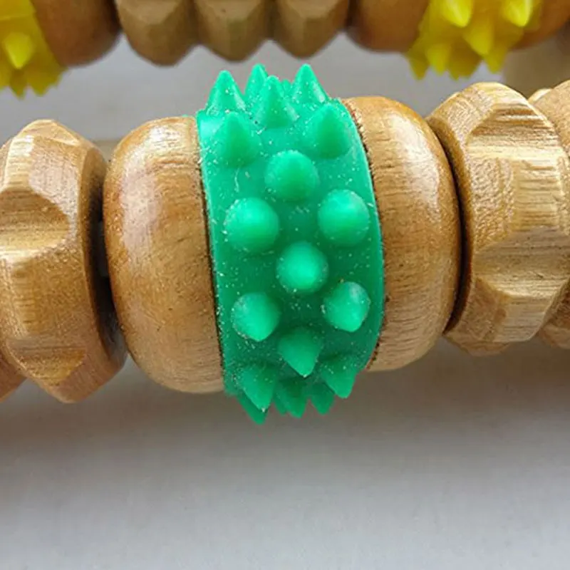 Массажера для ног с подогревом Новое поступление деревянный массажный ролик