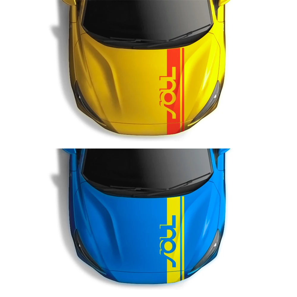 Длинные наклейки на капот автомобиля для Kia Soul спортивный Стайлинг украшение