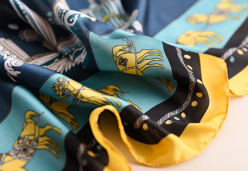 Шелковый шарф Дамская Бандана Платок для женщин хиджаб Модный boho foulard femme шаль пашмины Шарфы шифоновые шарфы