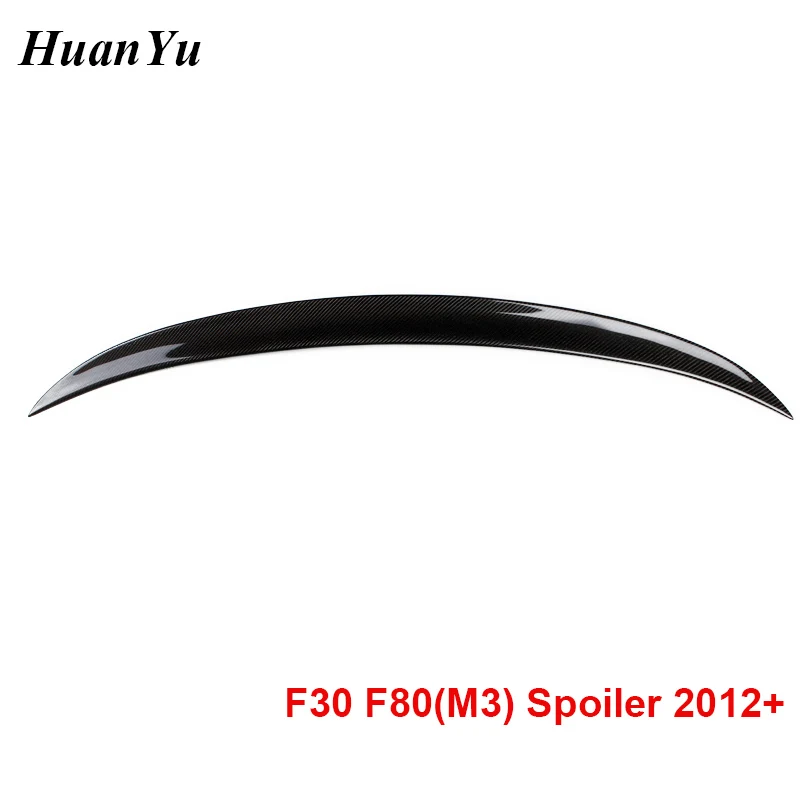 Стильный задний спойлер F30 P F80 M3 крылья багажника для BMW 3 серии 2012 + губы из