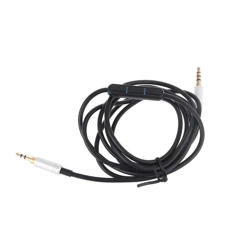 

Cable Speaker Line with Mic to volume control for iphone Headphone 203A