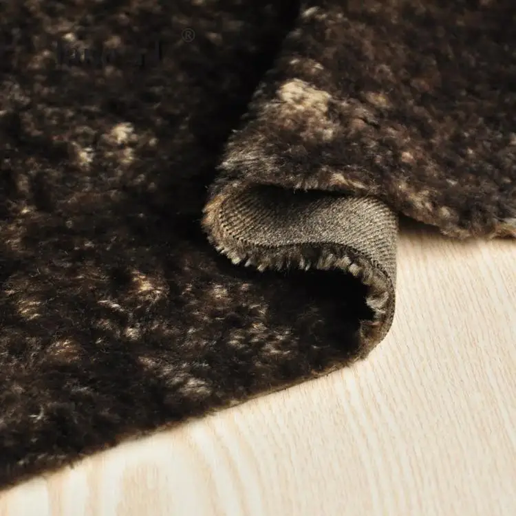 JaneYU шерстяные ткани имитирующие меховые метров для пальто подкладка осенью и