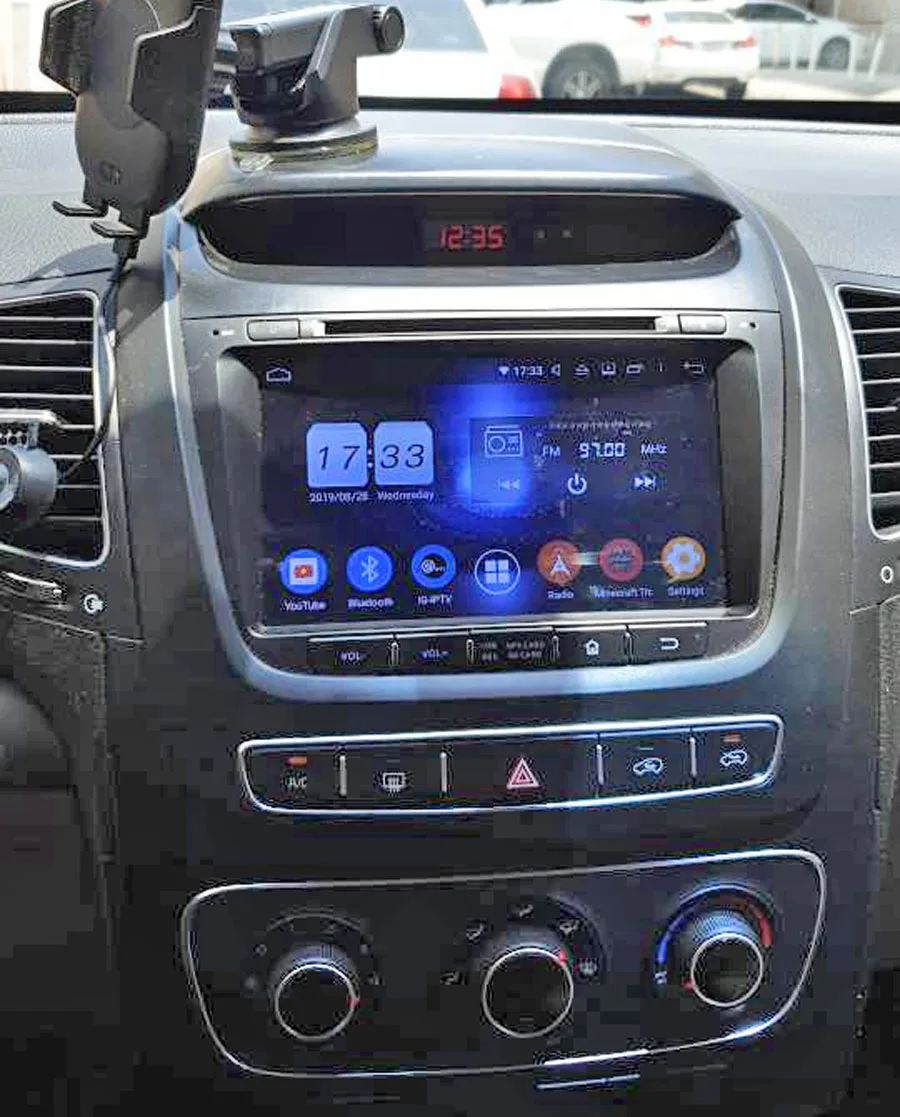 TDA7851 Android 9,0 для kia SORENTO 2013 Восьмиядерный 4 Гб ОЗУ 64 Гб Bluetooth Wifi 4G gps ГЛОНАСС карта Автомобильный dvd-плеер RDS радио