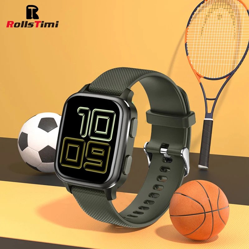 

Rollstimi Smart Watch Smart watch Men Lady Sport Phone reminder Heart Rate Blood Pressure Monitorwater proof smart wristband