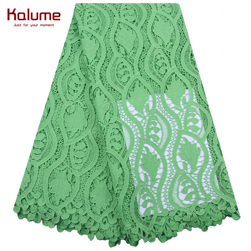 Африканский гипюр Kalume шнур кружевная ткань сделай сам платье 2021 африканский