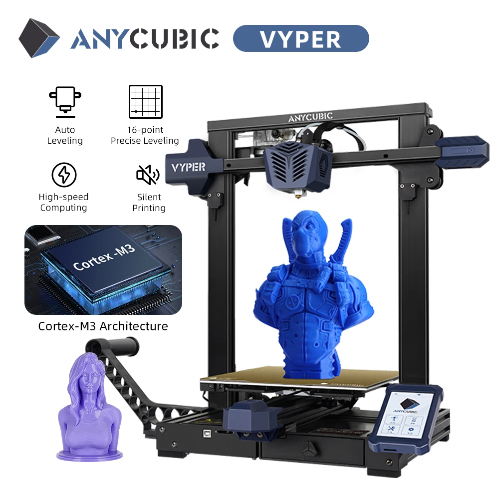 Предварительная продажа 3D принтер ANYCUBIC VYPER FDM с автоматическим выравниванием