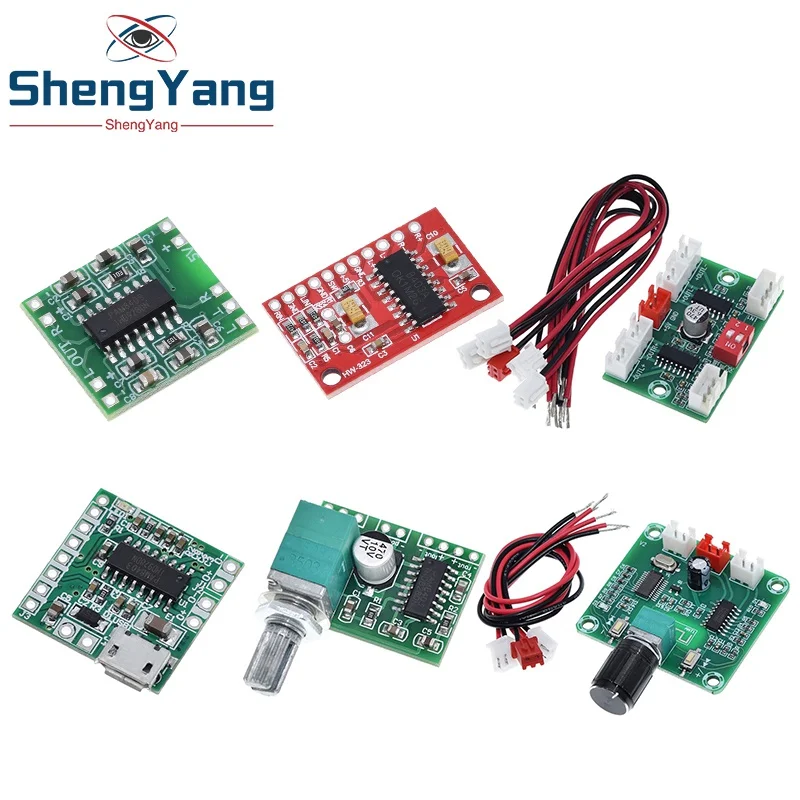 Плата цифрового мини усилителя PAM8403 Bluetooth 5 0 2*3 Вт класс D от 2 в до В постоянного