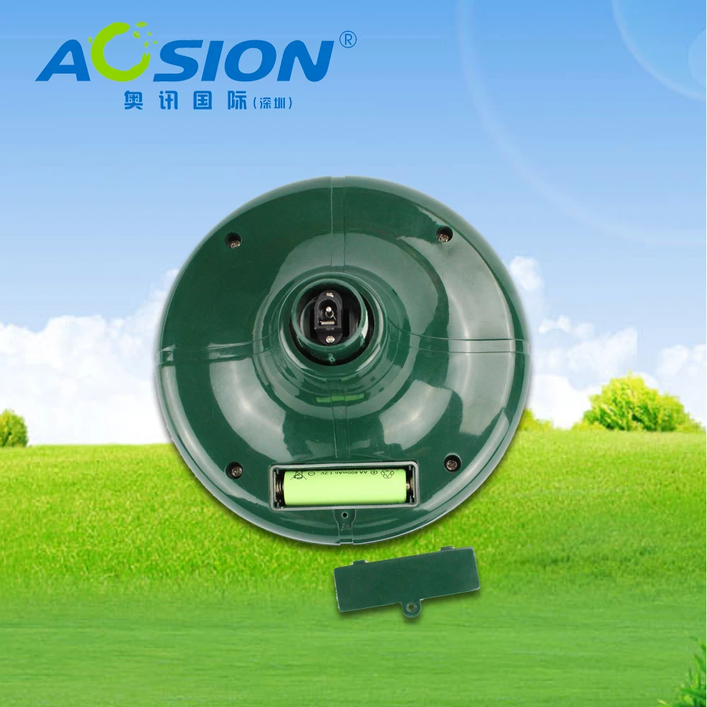 

2 X Free Shipping Aosion Outdoor electric sound wave solar snake rodent mole gopher vole repellent repeller pest control