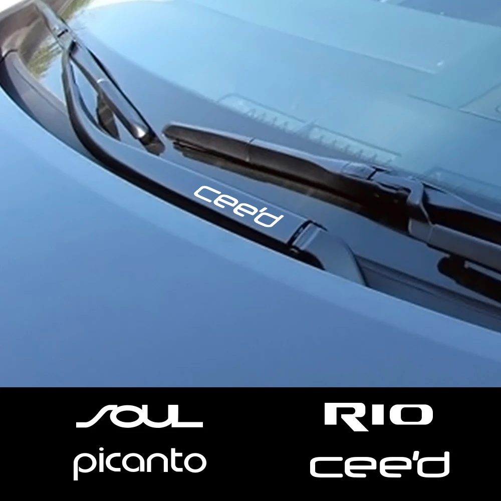4 шт. автомобильный стеклоочиститель наклейки для Kia Rio 3 K2 ОПТИМА Sorento Picanto Ceed Форте
