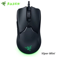 razer viper mini version 61 grams lightweight laptop computer cable symphony rgb e sports gaming mouse