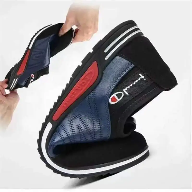 

32-48 Sneakers Sport Man Brand Thick Bottomed Black Running Shoes Twnis White Sports Shoes Masculine Shoes Men Sneakers Tennis