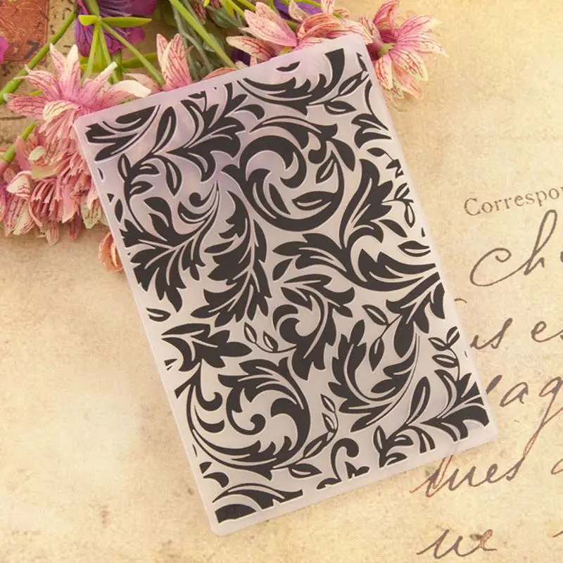 Пластиковый шаблон для тиснения сделай сам скрапбукинга фотоальбома открыток