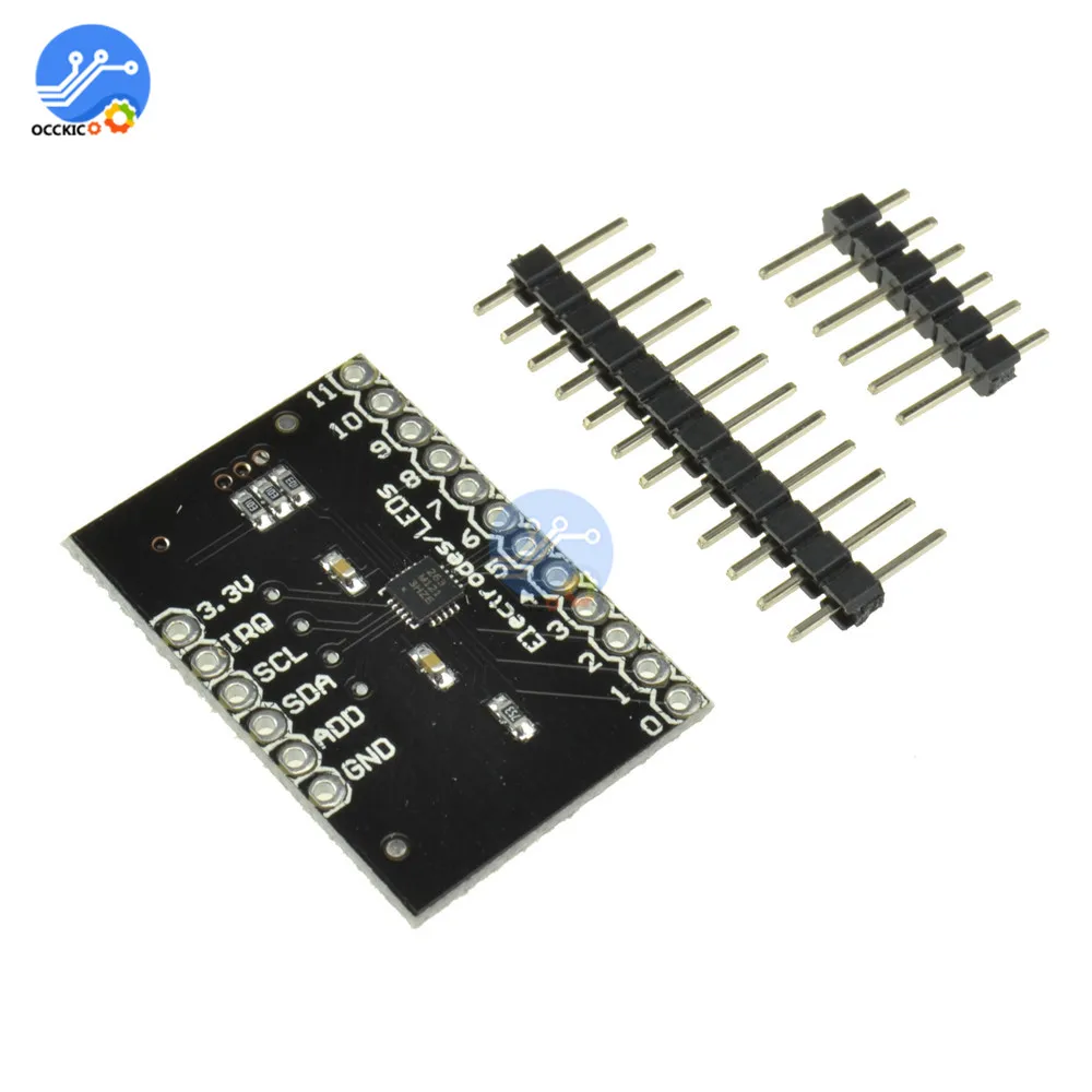 1 шт. MPR121 коммутационный V12 емкостный сенсорный модуль контроллера клавиатуры