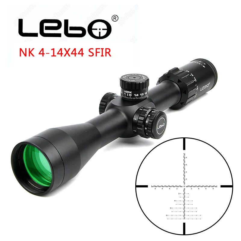 LEBO NK 4 14X44 SFIR первичный фокусный самолет прицелы боковой Параллакс охотничьи