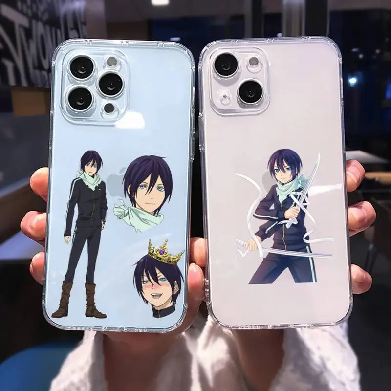 

noragami yato x hiyori Phone Case for iphone 13 12 11 pro max mini 6 6s 7 8 plus SE2020 X XR XS shell iphone 13 case coque soft