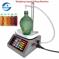 weighing system pump bottle liquid filling machine 5 6000ml cnc lcd for e liquid juice water milk scales quantitative dispenser