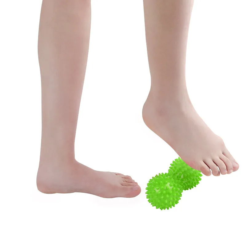 

Peanut Shape Massage Yoga Sport Fitness Ball Durable PVC Stress Relief Body Hand Foot Spiky Massager Trigger Point Foot Pain