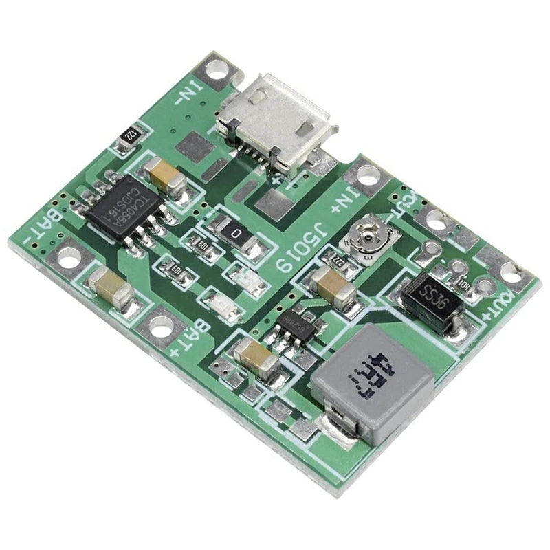 

NEW-5 Pcs 2A USB 18650 Lithium Li-Ion Battery Charger Module Boost 3.7V to 5V 9V 12V