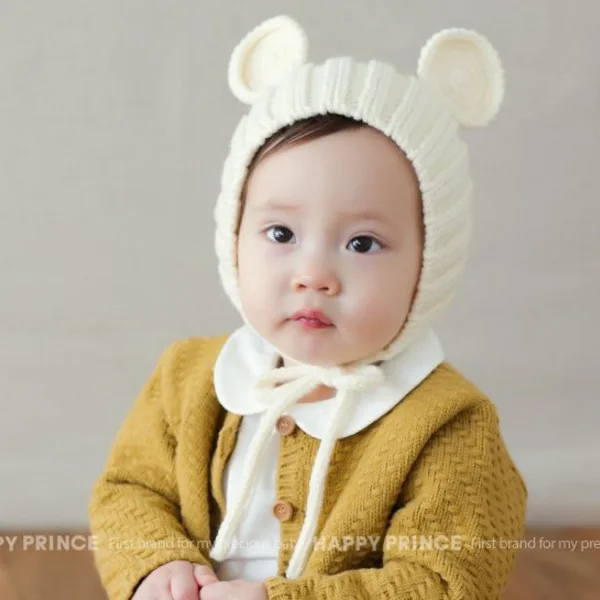 Новая модная детская зимняя шапка с помпонами для мальчиков и девочек зимние