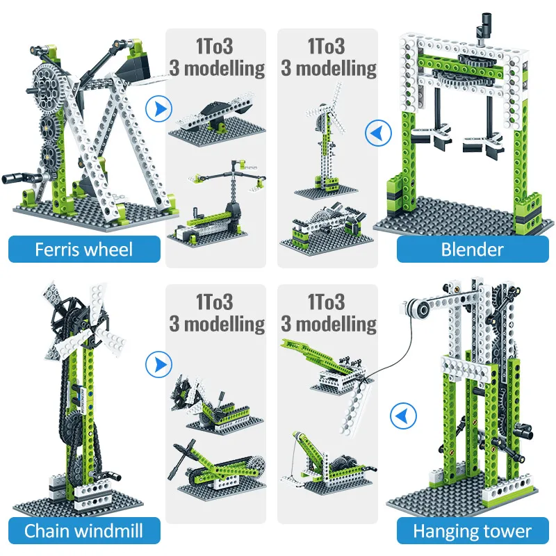 Городская техника технические строительные блоки механические Обучающие наборы