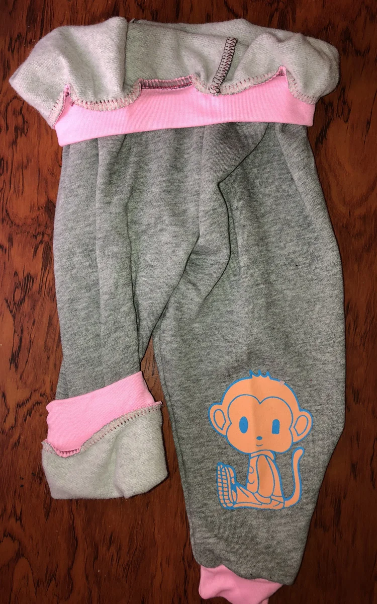 Весна Осень 2019 детские штаны 1 из махровой ткани с принтом обезьяны для отдыха