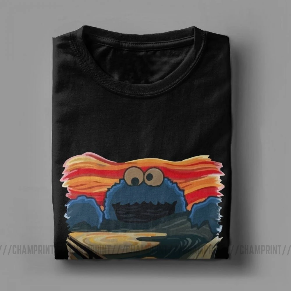 Одежда в стиле Харадзюку с изображением знаменитого животного мужские футболки