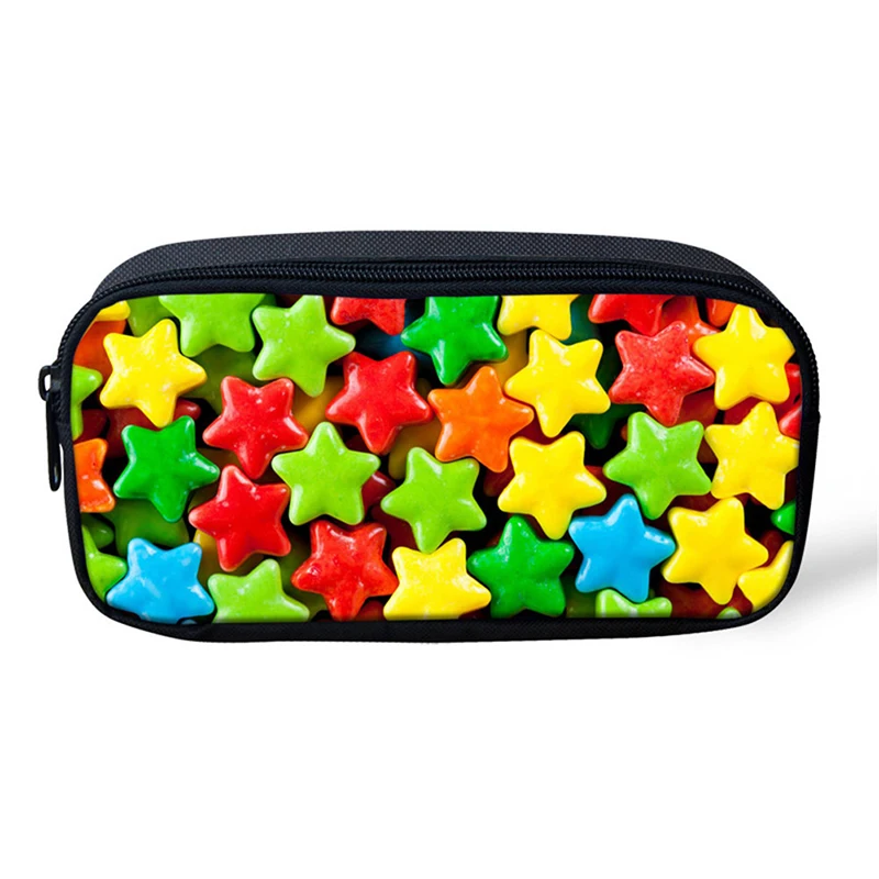 Милый школьный пенал кавайный кот конфеты мультфильм для девочек мальчиков