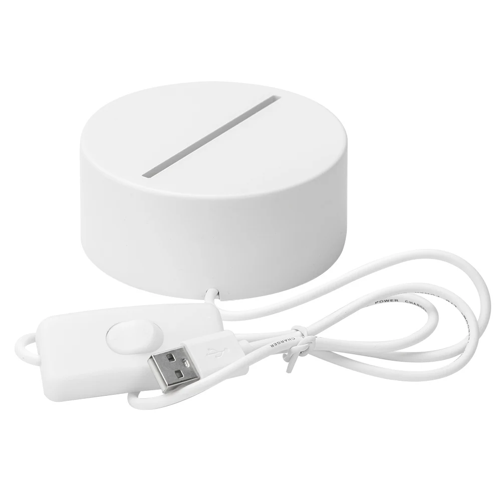 Романтическая 3d лампа Love шар в форме сердца акриловый светодиодный Ночной