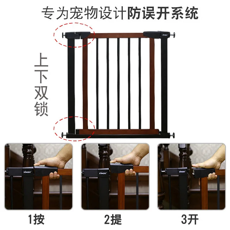 Забор для собак ворота забор из цельного дерева комнатное ограждение