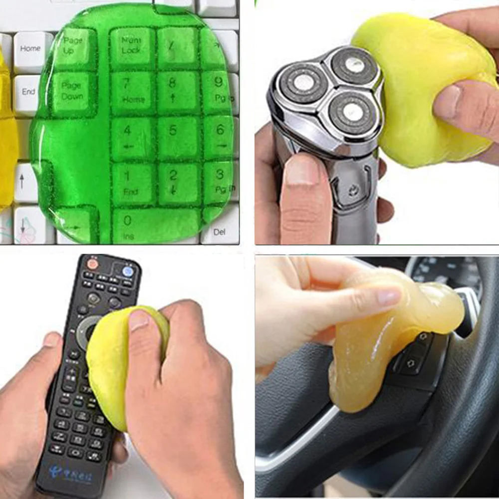 

For Phone Laptop Home Dust Wipe Computer Silica Gel Sticky High Compound Tech Keyboard Clean Rubber Cleaner Cleaning glue