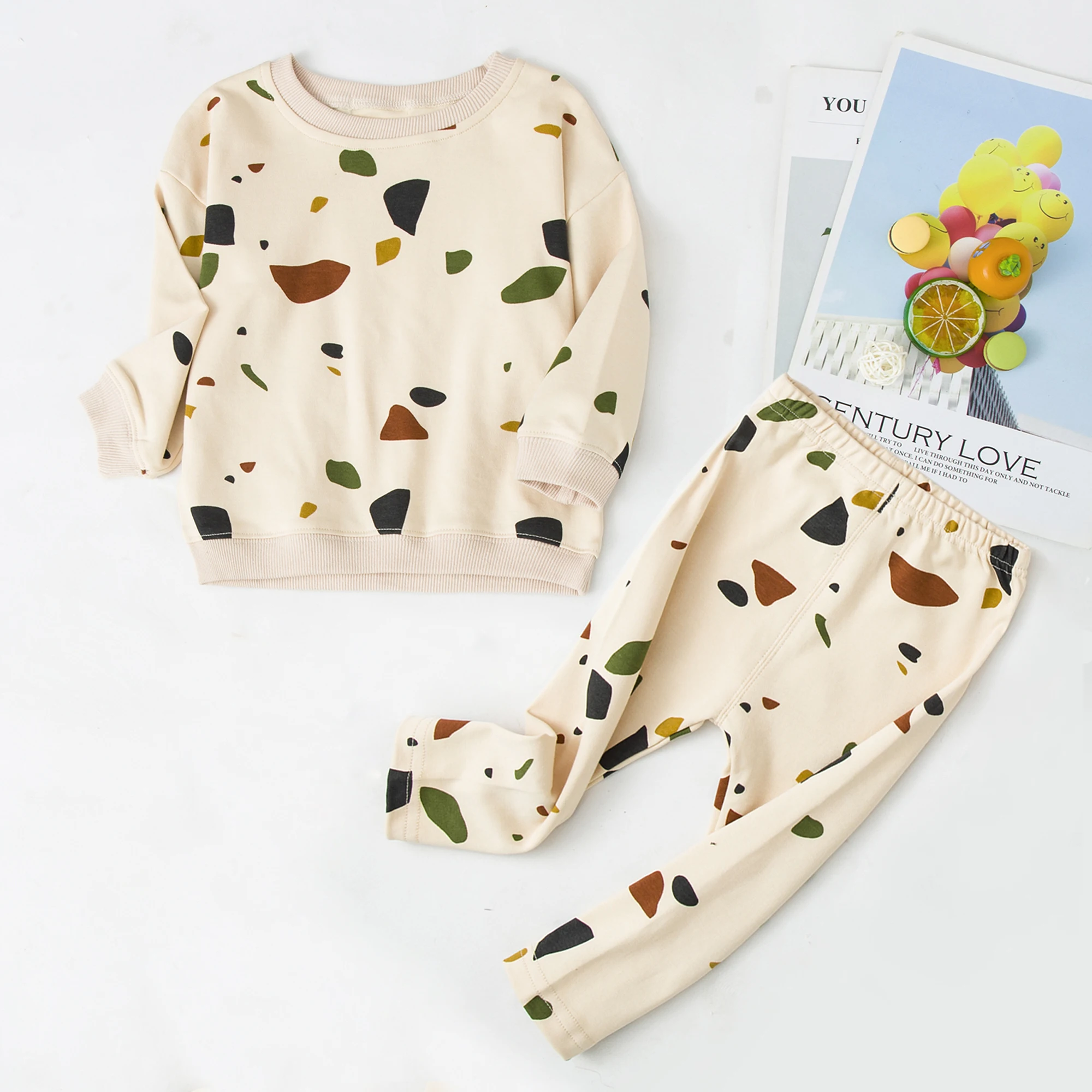 LZH Newborn Baby Girls Clothes 2021 Autumn Winter Boys Set 2pcs Kids Outfit Infant Clothing For Christmas Suit | Детская одежда и