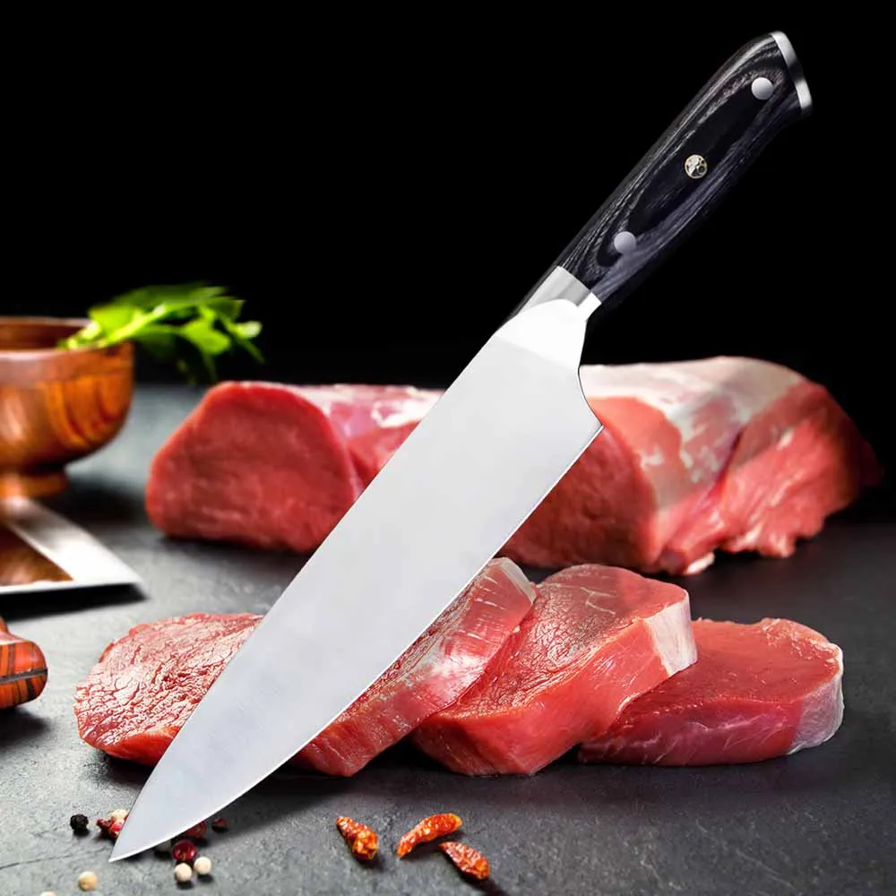 Новое поступление немецкая высокоуглеродистая Нержавеющая сталь 1 4116 8-дюймовый