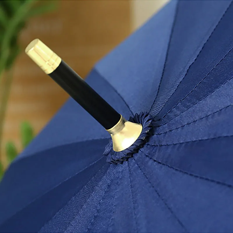 Автоматический зонт от дождя с длинной ручкой качественный мужской прочный