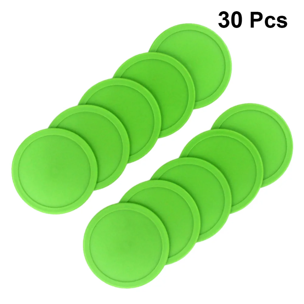 

20pcs Air Hockey Pushers Pucks Air Hockey Table Mini Ice Hockey Piece Air Suspension Accessories Sport Tools for Outdoor (G