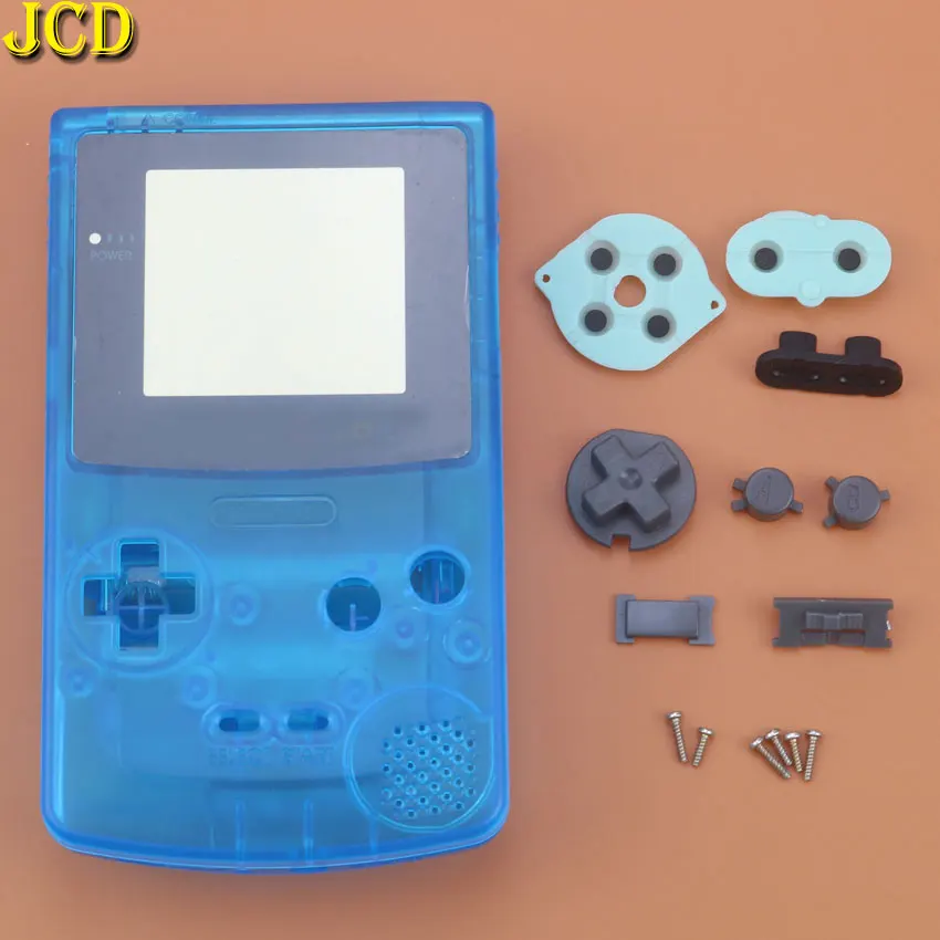 JCD 1 шт. для NAND Запчасти для Gameboy игровой запасной чехол пластиковая оболочка Крышка для консоль GBC полный корпус Чехол