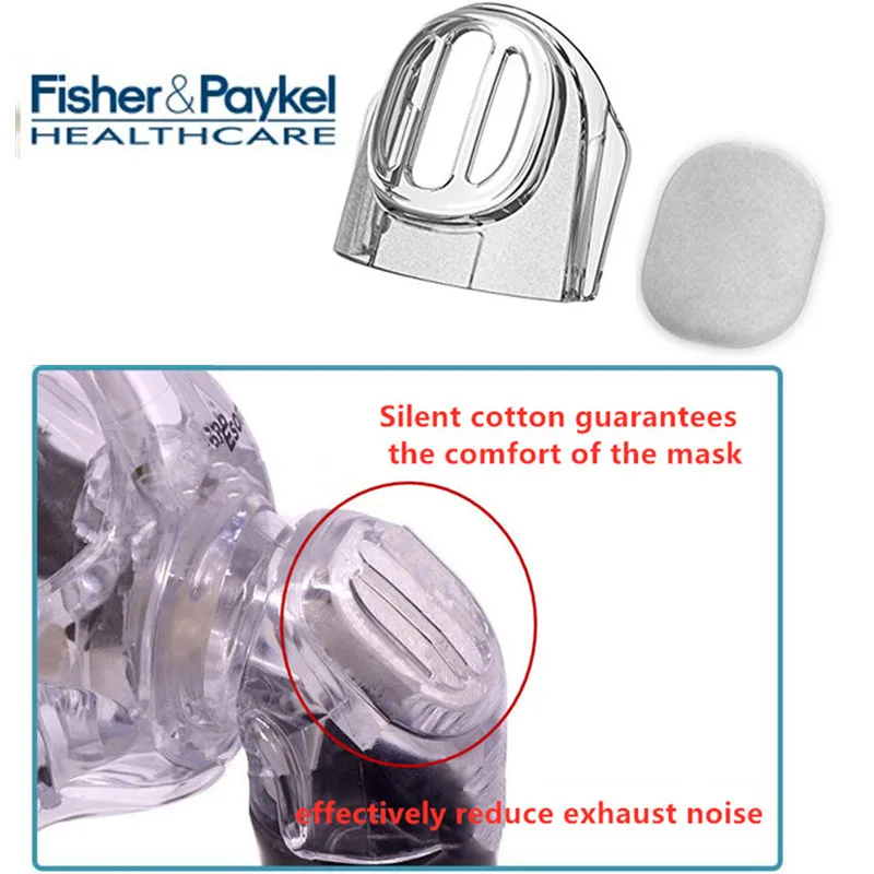 

5 Pcs Silent Filter Cotton for Fisher & Paykel Eson Compliant Face and Nasal Mask