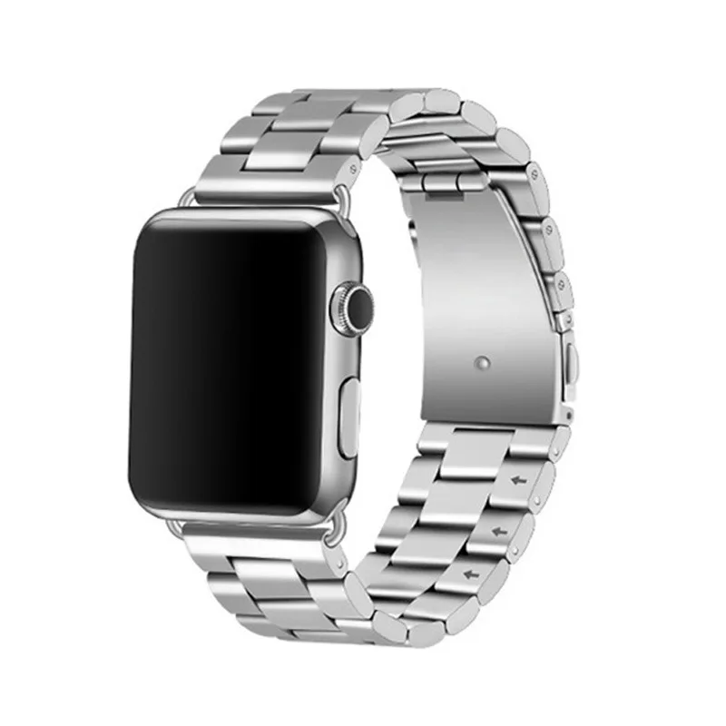 Смарт часы ремешок 44 мм для apple watch series 2 металлические ремешки для часов iwatch 40 мм нержавеющая сталь для iphone watch 42 мм 38 мм 2 1
