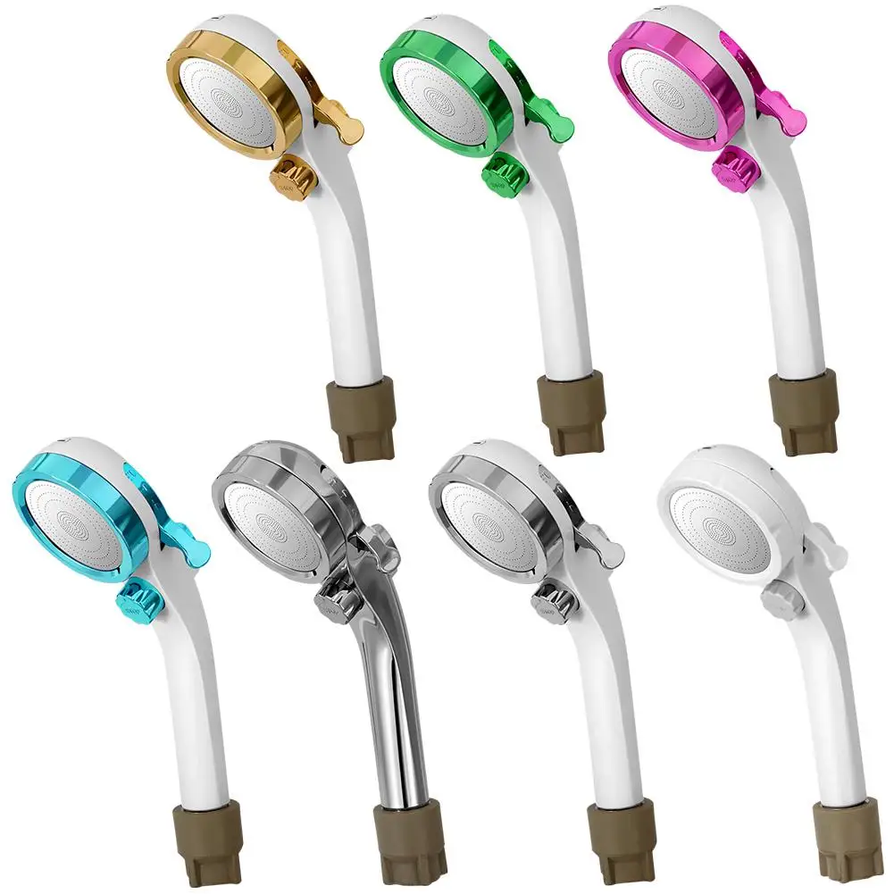 Высокий турбо Давление Насадки для душа 3 режим фильтрации воды давление под