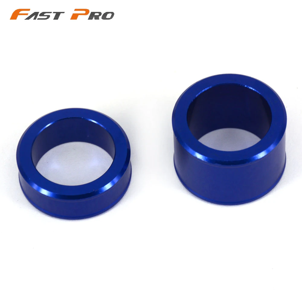 Синий CNC переднее колесо ступицы мост распорки для YAMAHA YZ250F YZ450F 2014 2020 YZ250FX 2015 YZ450FX 16