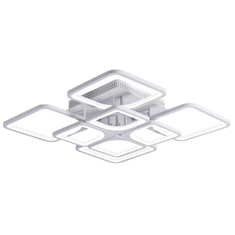 4 and 4 heads Современные светодиодные потолочные лампы/лампа с плафоном lustre suspension для гостиной/столовой, кухни, спальни, домашнего декора, светильник, светильники - Цвет корпуса: 4 and 4 heads